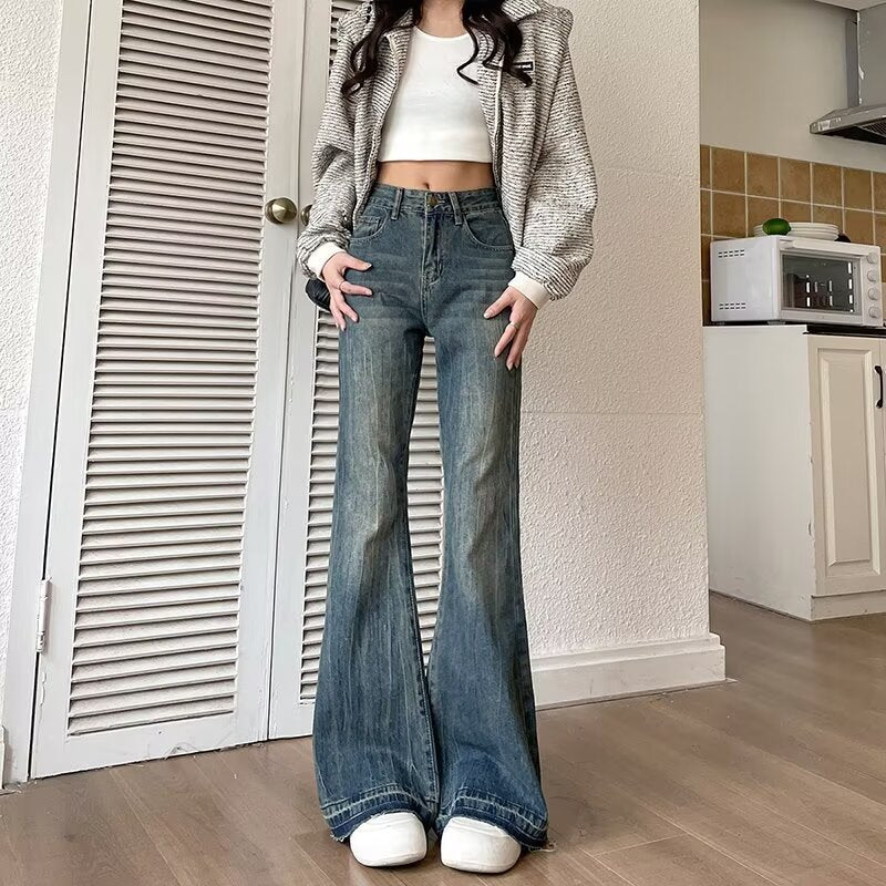 Loose Flared Women's Jeans