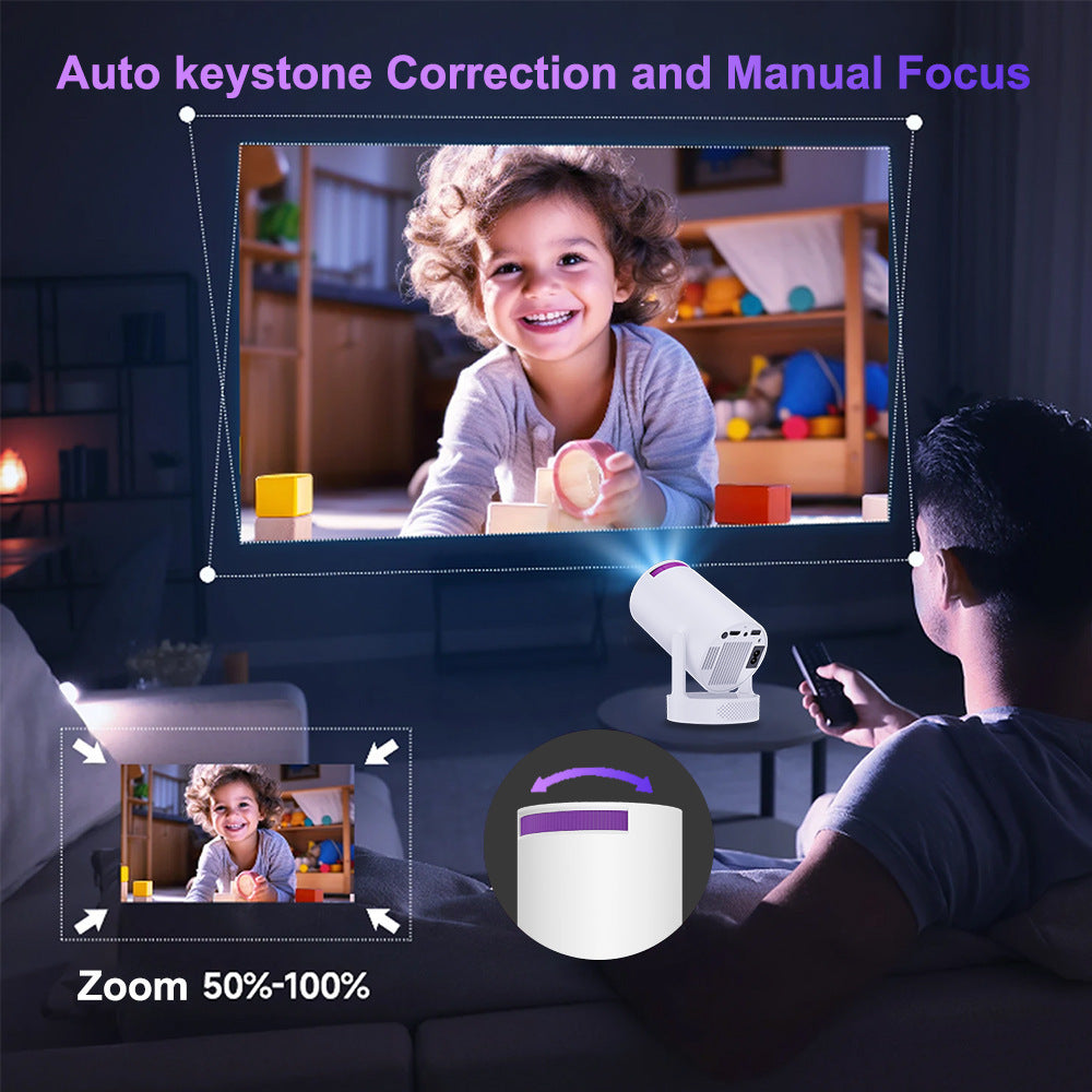 Portable Mini HD Home Projector Gun 40W WXGA