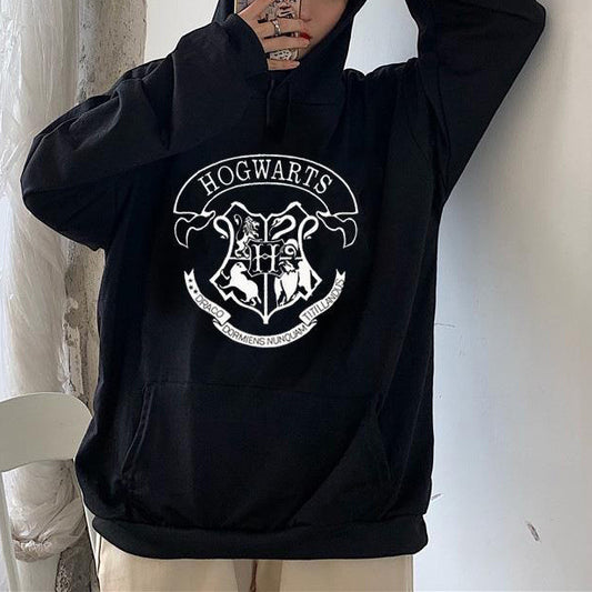 Sweat à capuche ample et décontracté automne-hiver, impression personnalisée, assorti à tous les vêtements