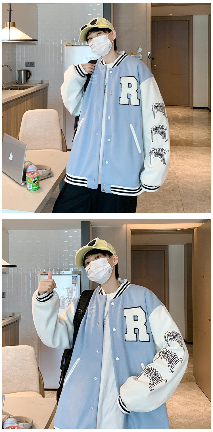 Trendy Casual Sports Baseball Jacket