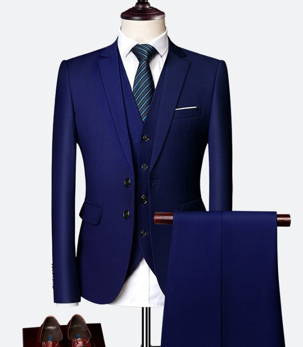 Men's Ruffian Handsome Casual Suit Full Set