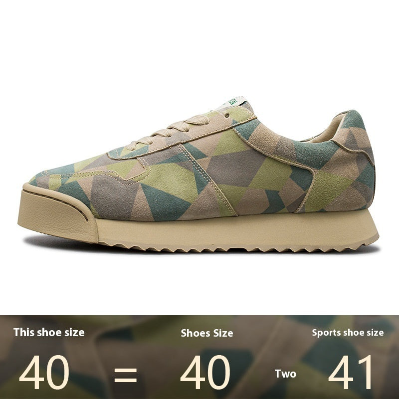 Chaussures décontractées pour hommes en cuir de vachette véritable première couche, faites à la main en Allemagne