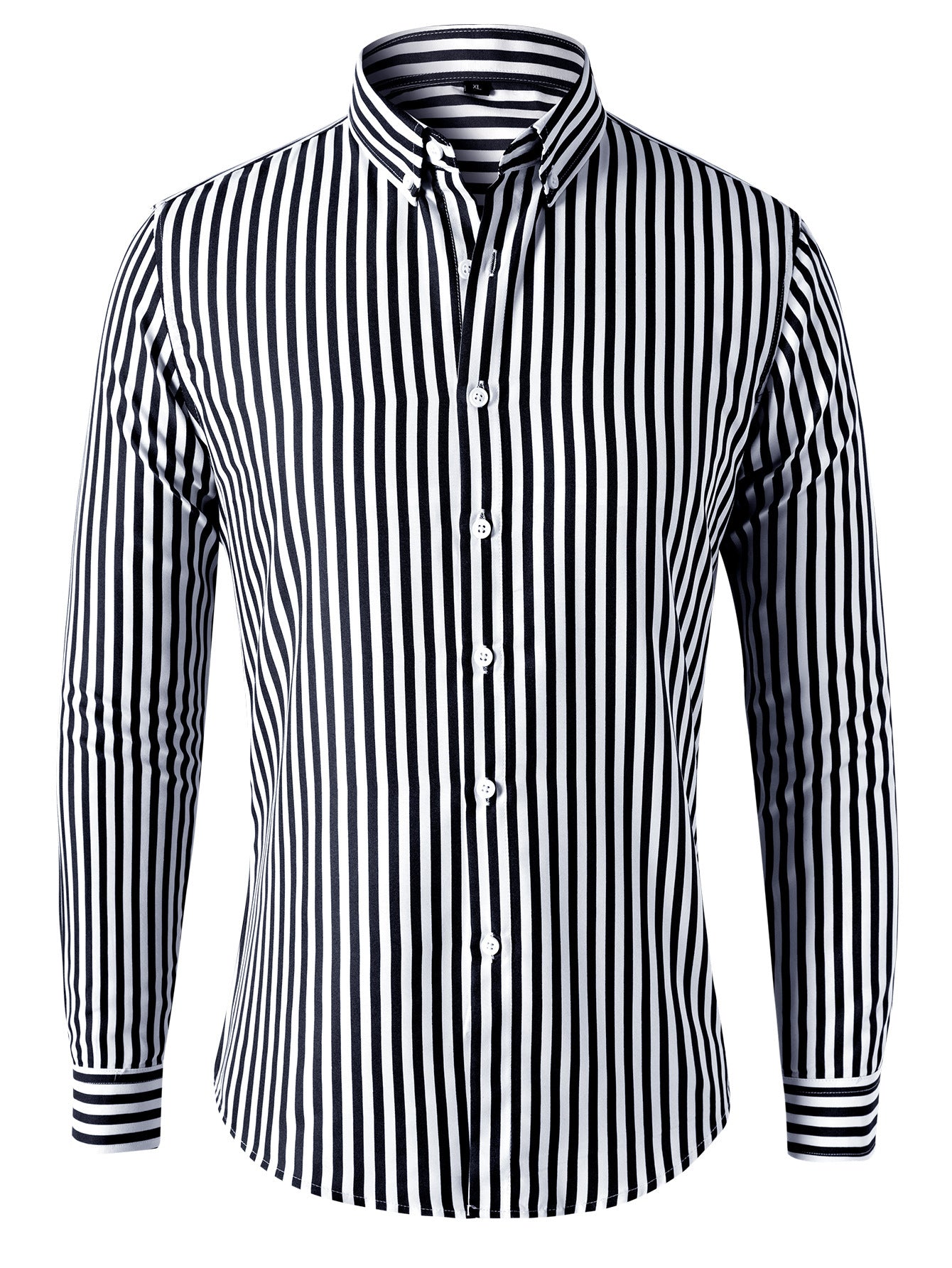 Men's Style Striped Shirt Long Sleeve