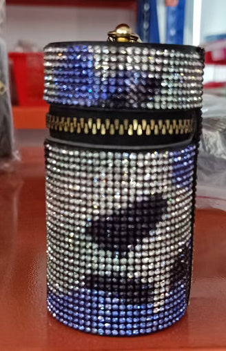 Silk Scarf Keychain Storage Mini