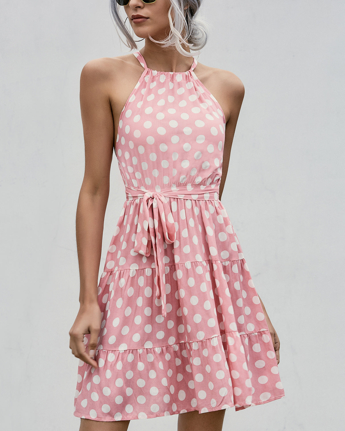 Sexy Polka Dot Print Dress Summer