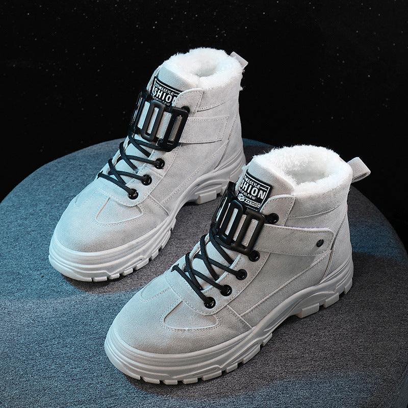 Chaussures décontractées plates en coton tendance pour étudiantes