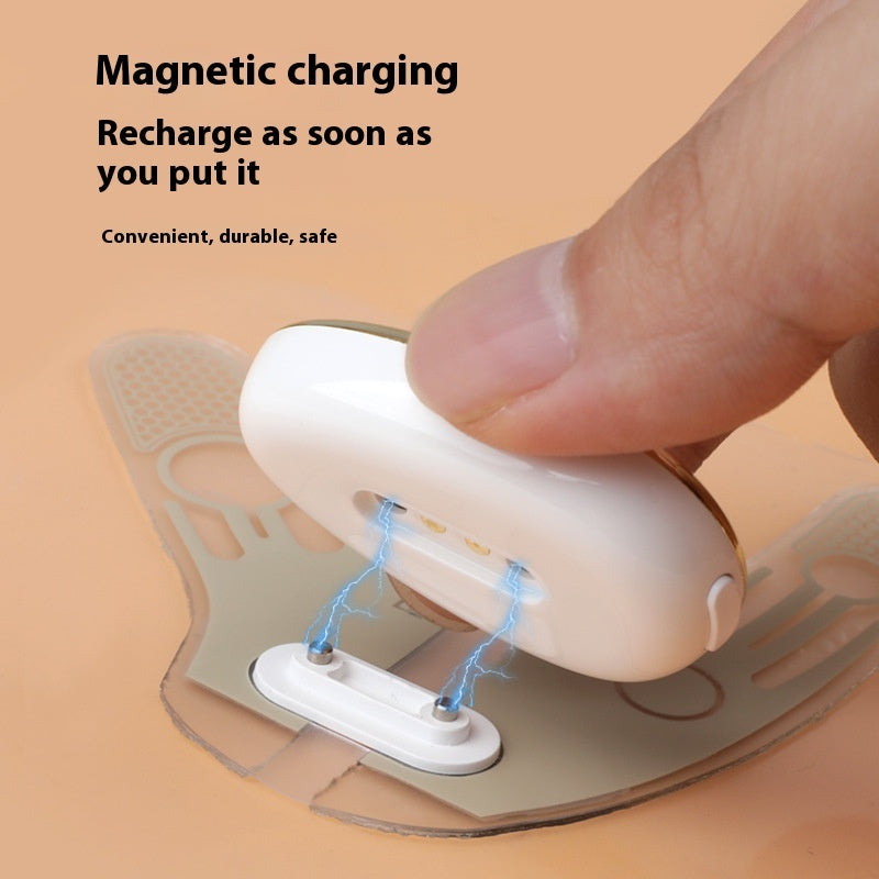 Instrument de beauté oculaire à micro-courant EMS en or compact