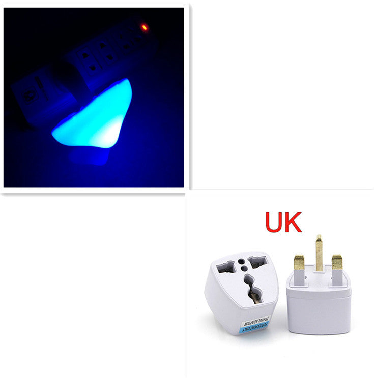 Mushroom LED Night Light with Sensor Warm White EU US Plug Wall Socket Lamp