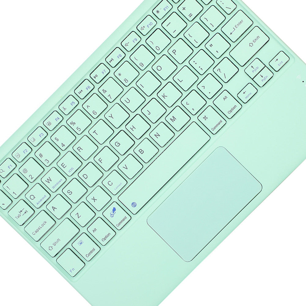 Colorful Magnetic Wireless Bluetooth Keyboard 24.5x18cm Rechargeable Battery