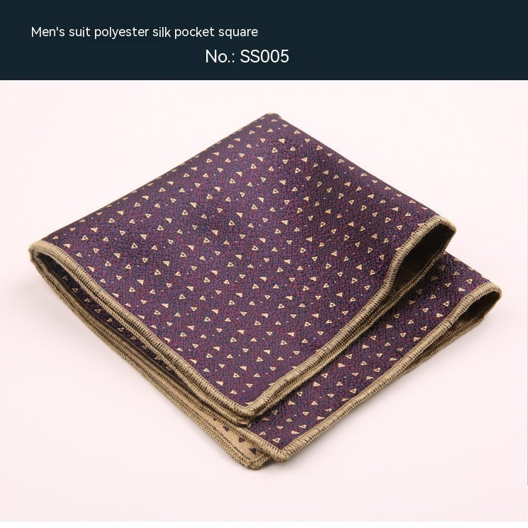 Formal Wear Pocket Square Handkerchief Square Towel