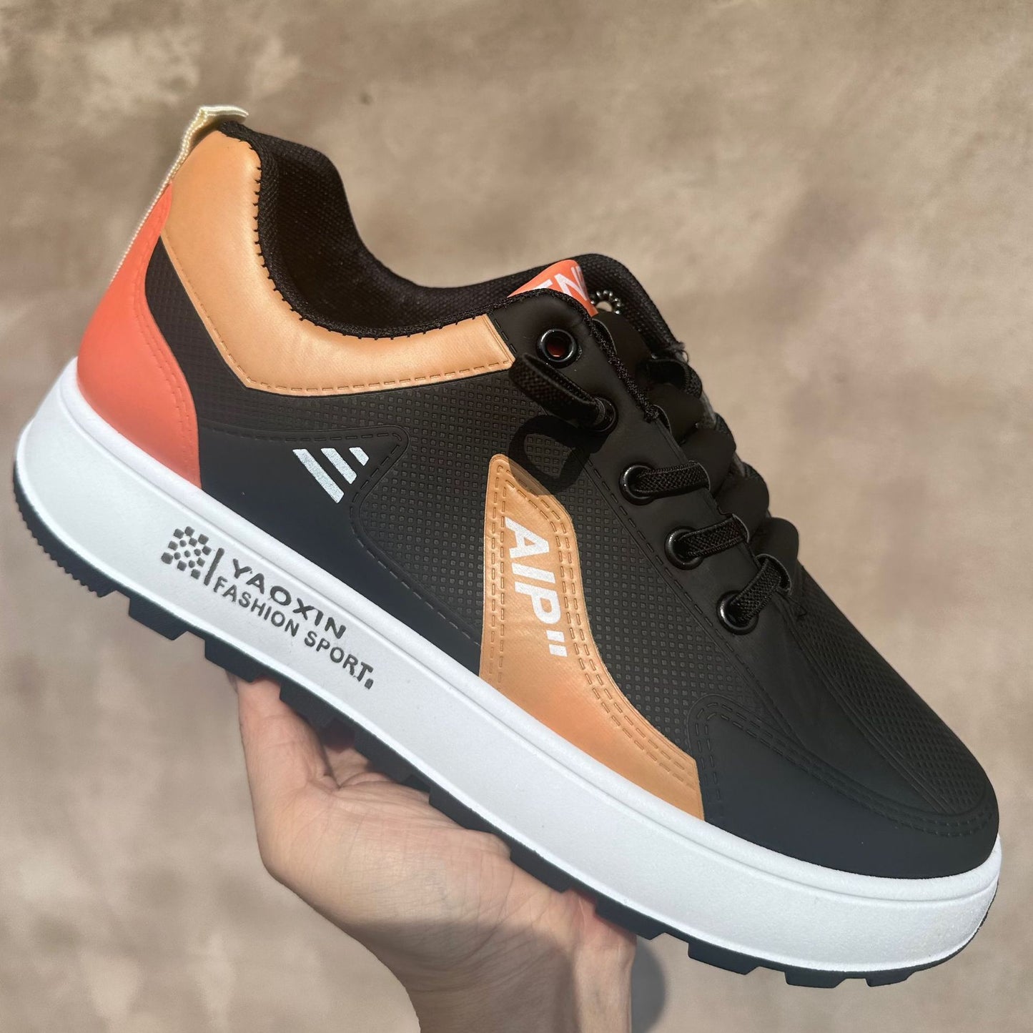 Men's Casual Sports Shoes Breathable Round Toe