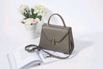 Spring Summer Portable Leather Shoulder Messenger Handbag