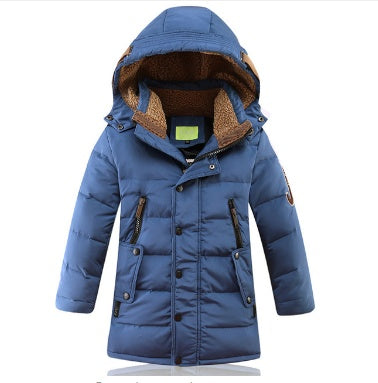 Children's 30 Degree Winter Duck Down Jacket Thickened Warm Coat Big Boys 8-16 Sizes