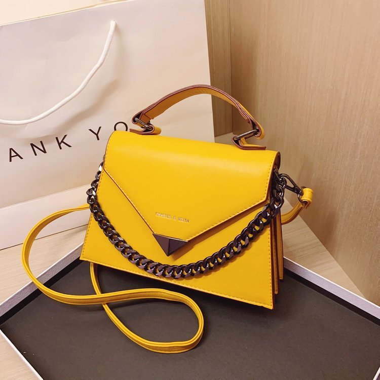 Versatile Medium Women's PU Shoulder Bag with Chain Strap