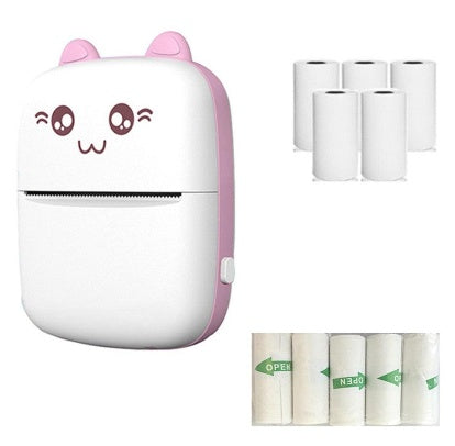Mini Portable Pocket Printer USB Thermal Paper Student Wrong Question Machine
