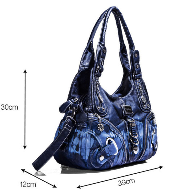 Sac à bandoulière Rétro Teint Délavé