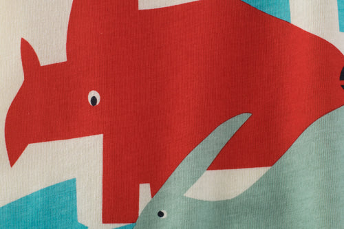 Boys Cotton Short Sleeve Dinosaur T-Shirt Kids Clothing