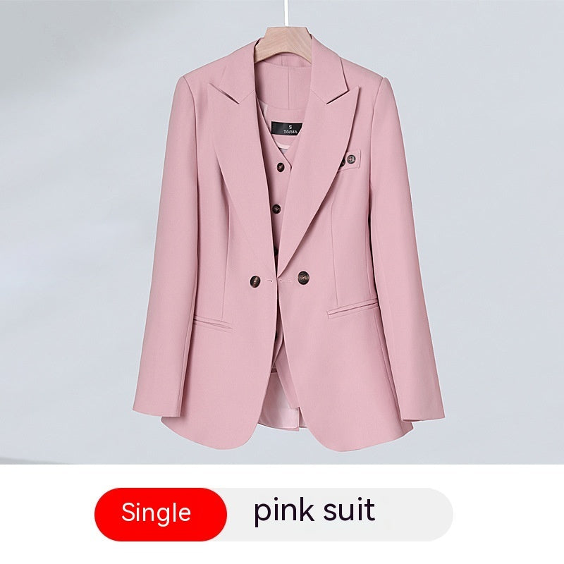 Ensemble Costume Élégant pour Femme avec Pantalon et Gilet