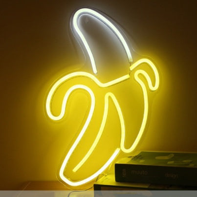LED Neon Light with Acrylic Back Panel USB Powered Room Night Decoration