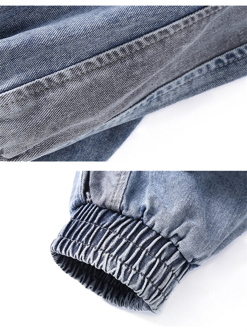 Men's Fall Loose Hip-Hop Workwear Jeans