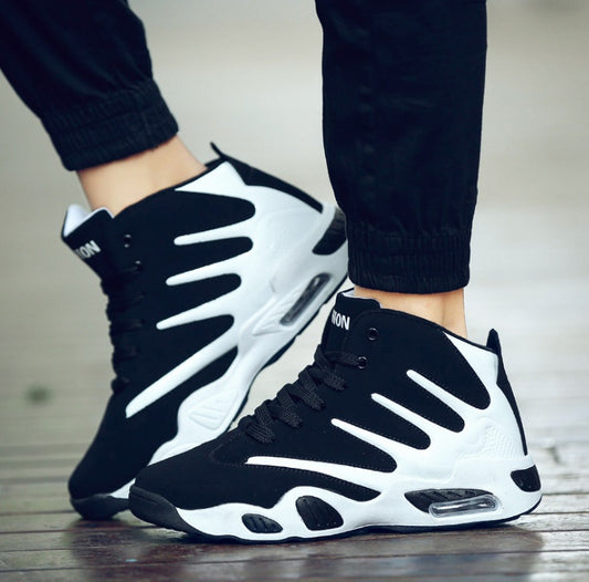 Air Cushion Basketball Shoes Wear-resistant Sneakers For Men