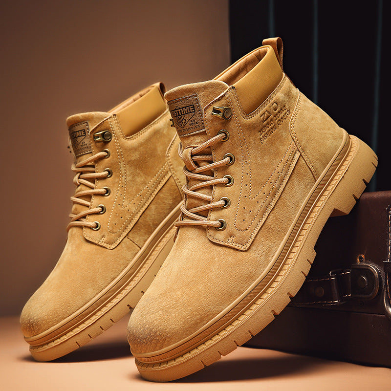 Big British Style Men's Retro Shoes for Spring, Summer & Winter