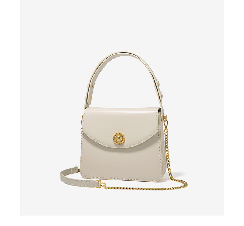 Women's Summer Texture Diagonal Handbag with Adjustable Strap
