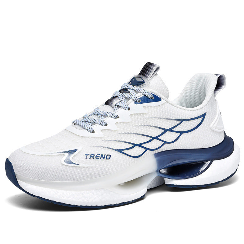 Men's Lightweight Breathable Outdoor Running Shoes Black & Blue