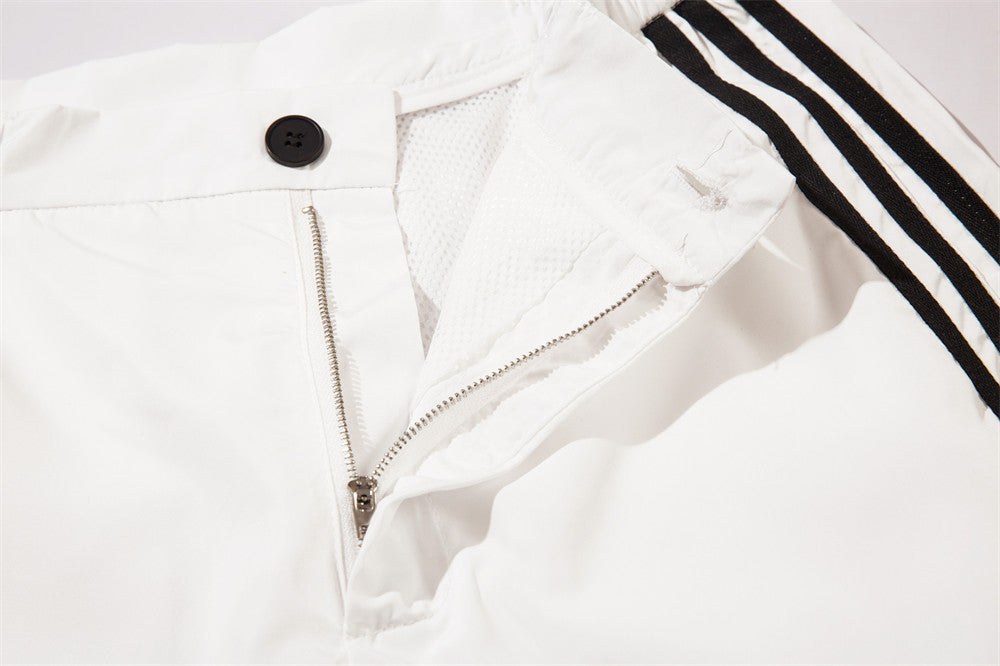 Straight Men's Color Matching Casual Trousers