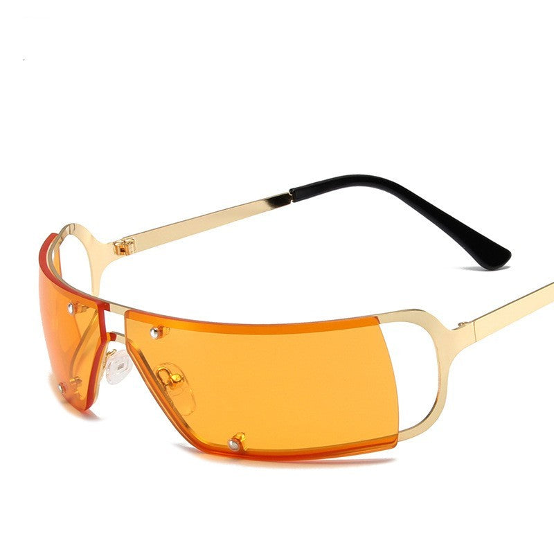 Future Technology Metal Sunglasses with Progressive Lens Colors
