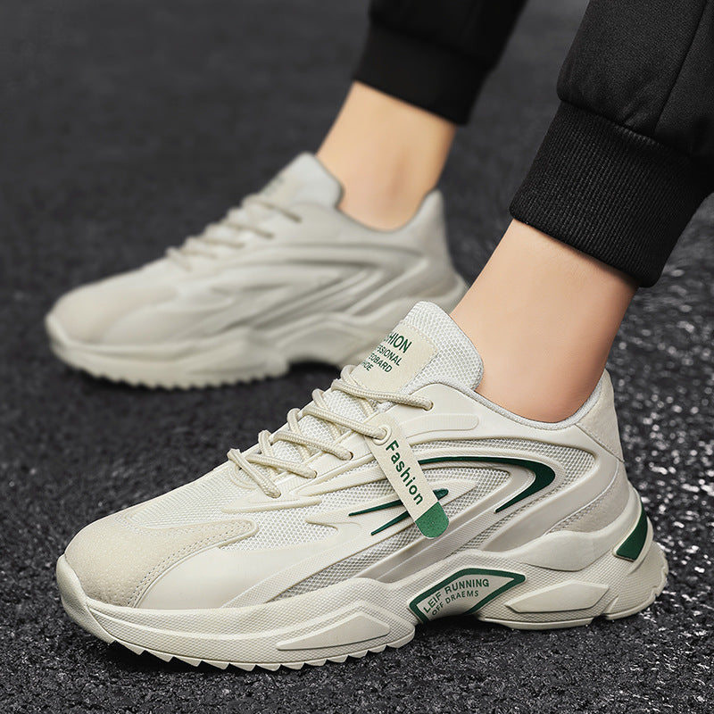 Chaussures de sport décontractées pour hommes, transparentes, à semelles épaisses, de marque Old Shoes