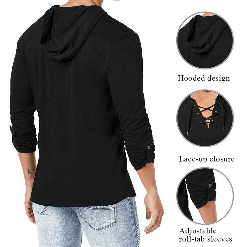 Men's Extra Wide Hooded Sweatshirt in Multiple Colors, Sizes S-XXL