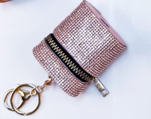 Silk Scarf Keychain Storage Mini