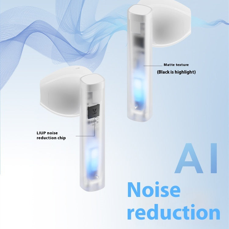 Luminous Quicksand Bluetooth Headset with Delay-Free Active Noise Cancellation for Sport & Gaming