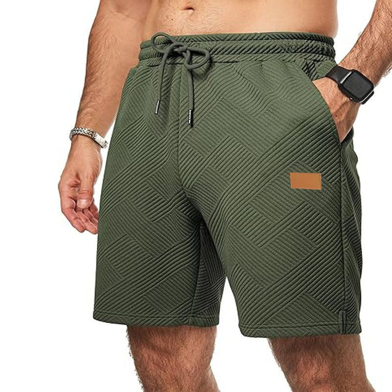 Short de plage décontracté avec cordon de serrage à la taille élastique pour les vacances
