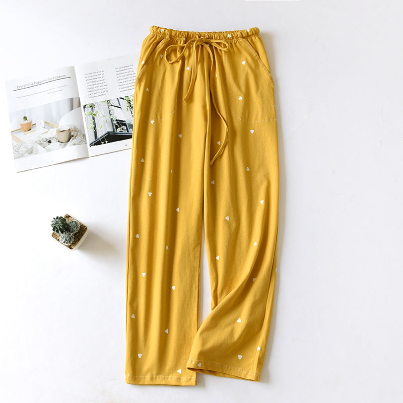 Plus Size Loose Women's Pajama Pants Home Trousers