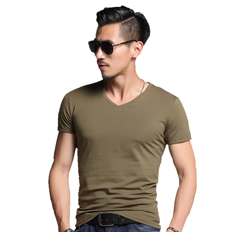 T-shirt en polyester uni pour homme