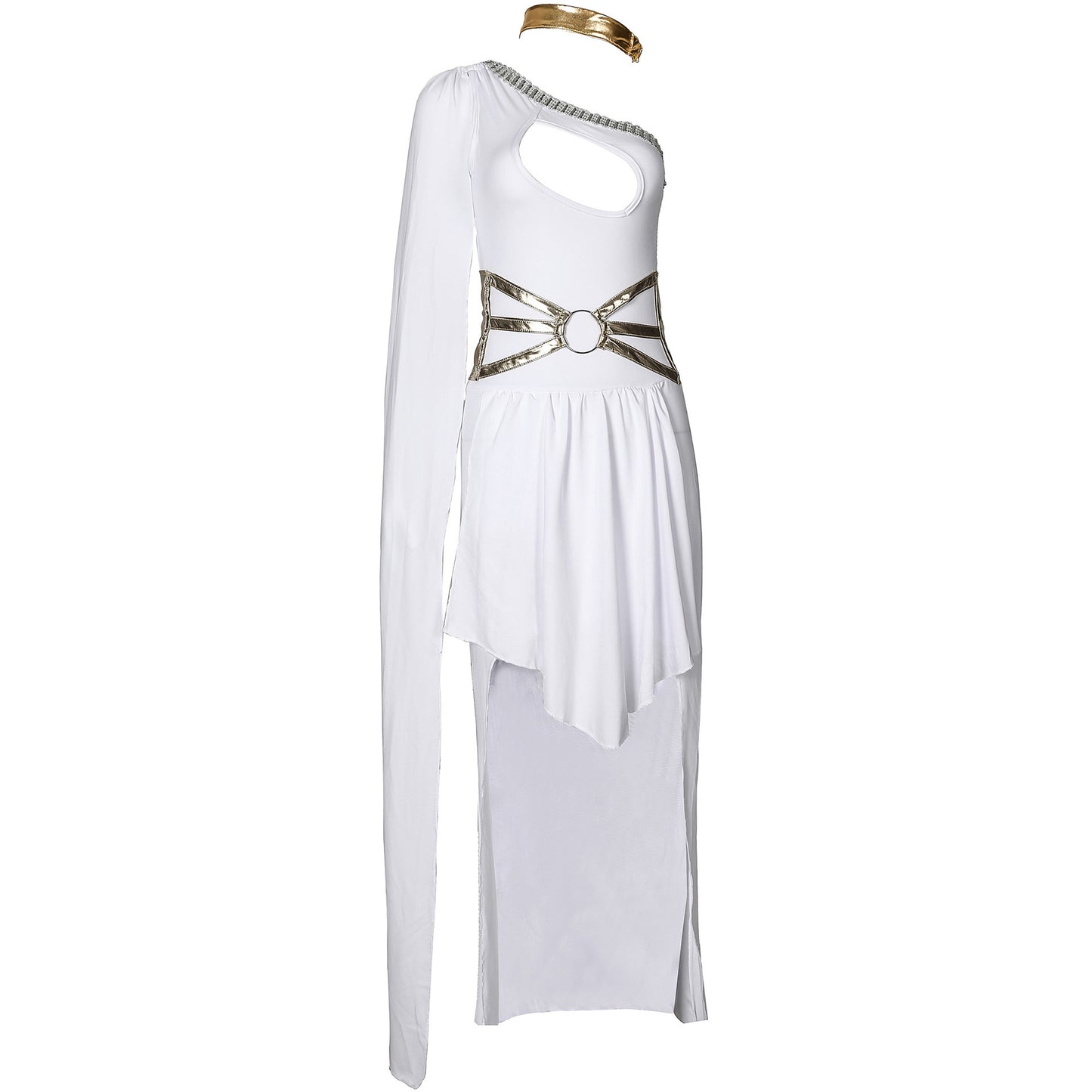 Halloween Greek Dress Costume for Women Night Club Polyester