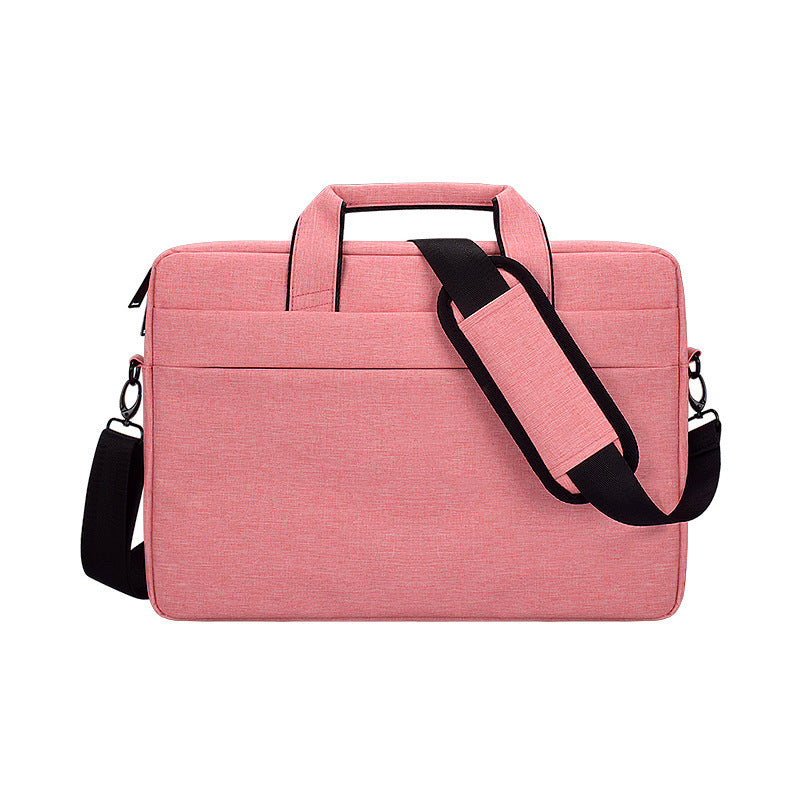 Sac à bandoulière pour ordinateur portable en tissu Oxford avec fermeture éclair