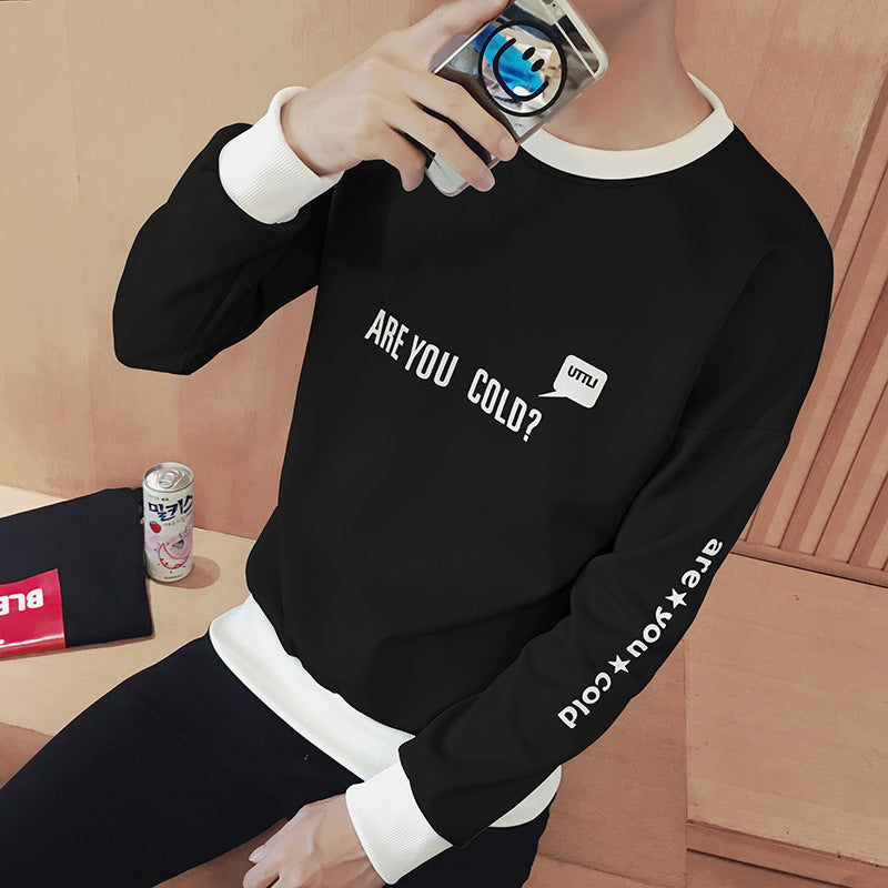 Men's White Polyester Sweater Available in Multiple Sizes