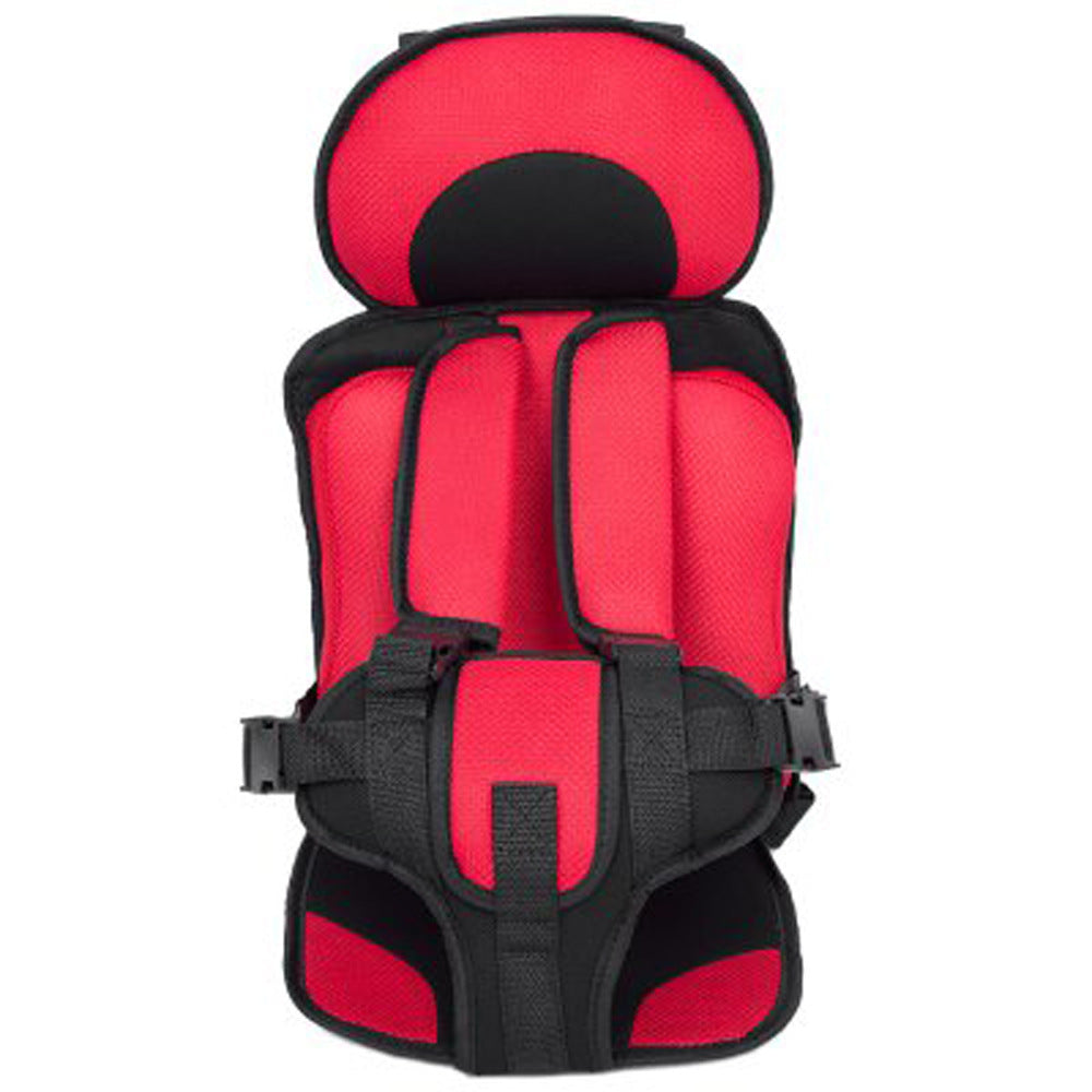 Portable Padded Baby Car Seat Mat with Safety Belt for Comfortable Seating Anywhere