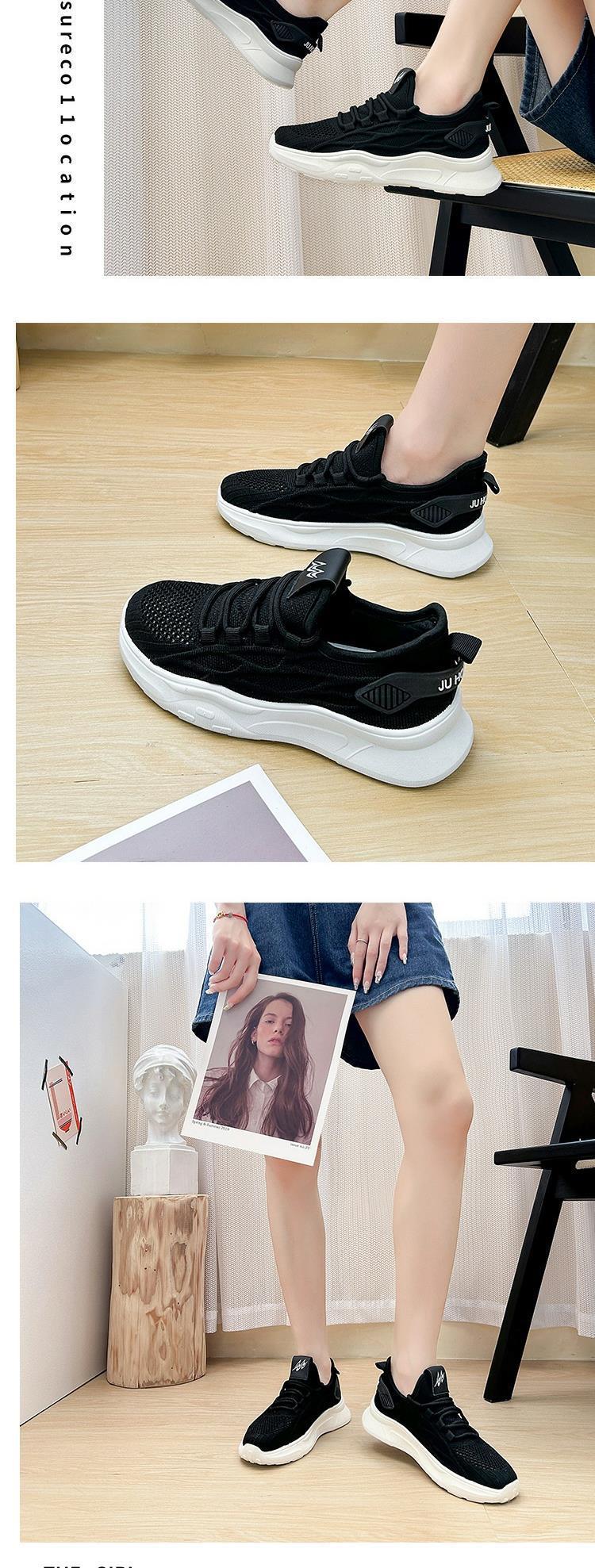 Breathable Women's Casual Sneakers Low Top Student Shoes