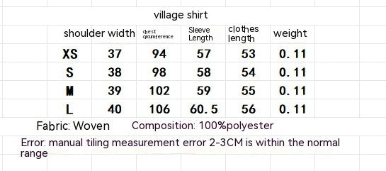 Fashion Casual Two-piece Suit Printed Long Sleeve Shirt High Waist Skirt Suit