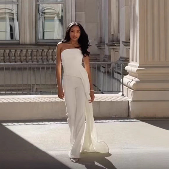 New Fashion Waist-controlled Straight Jumpsuit