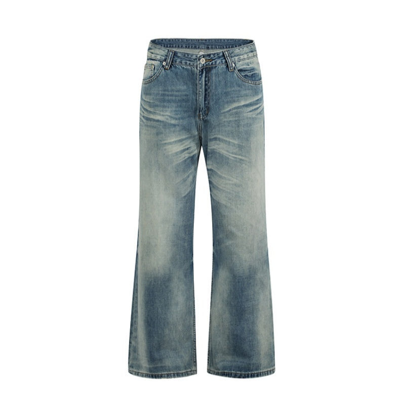 Loose Straight-leg Casual Wide-leg Pants