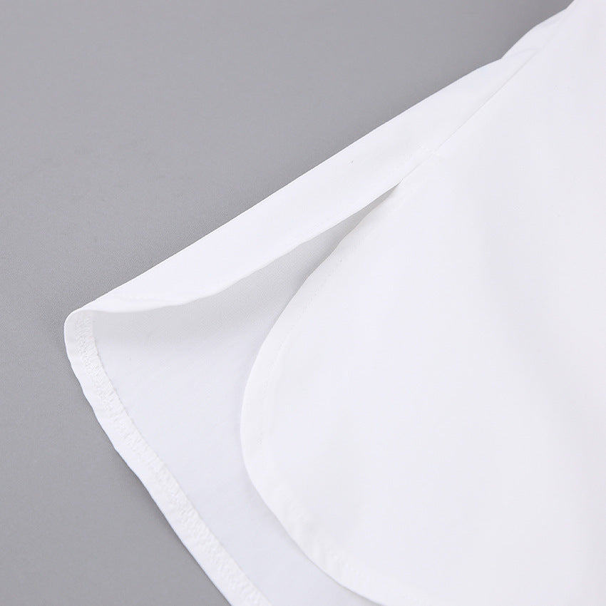 Women's Casual High-End White All-Match Cardigan