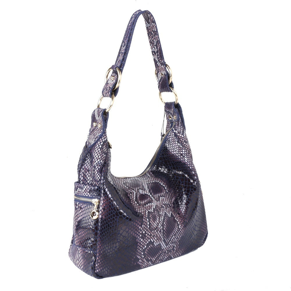 Women's Large Capacity Genuine Leather Crossbody Shoulder Bag 29x10x26
