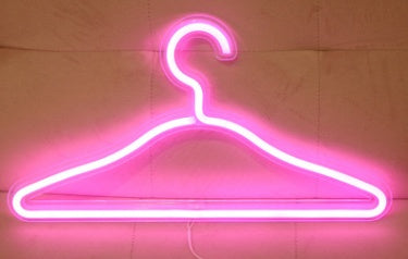 LED Neon Light with Acrylic Back Panel USB Powered Room Night Decoration