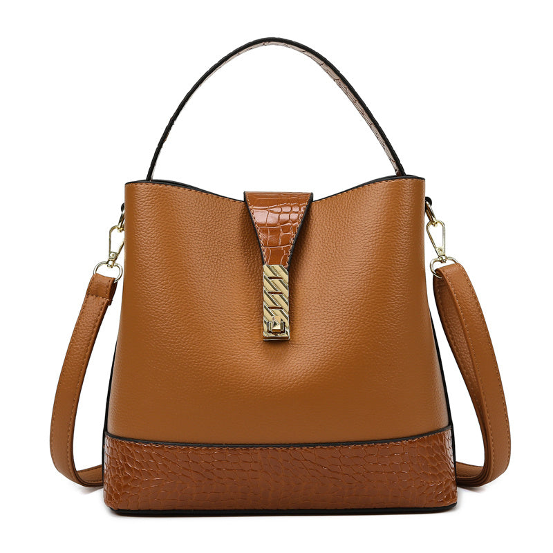 Sac seau cabine en PU pour femme