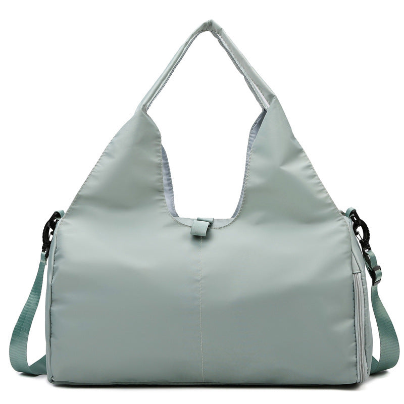 Women’s Large Capacity Oxford Cloth Yoga Bag with Dry & Wet Separation Pocket